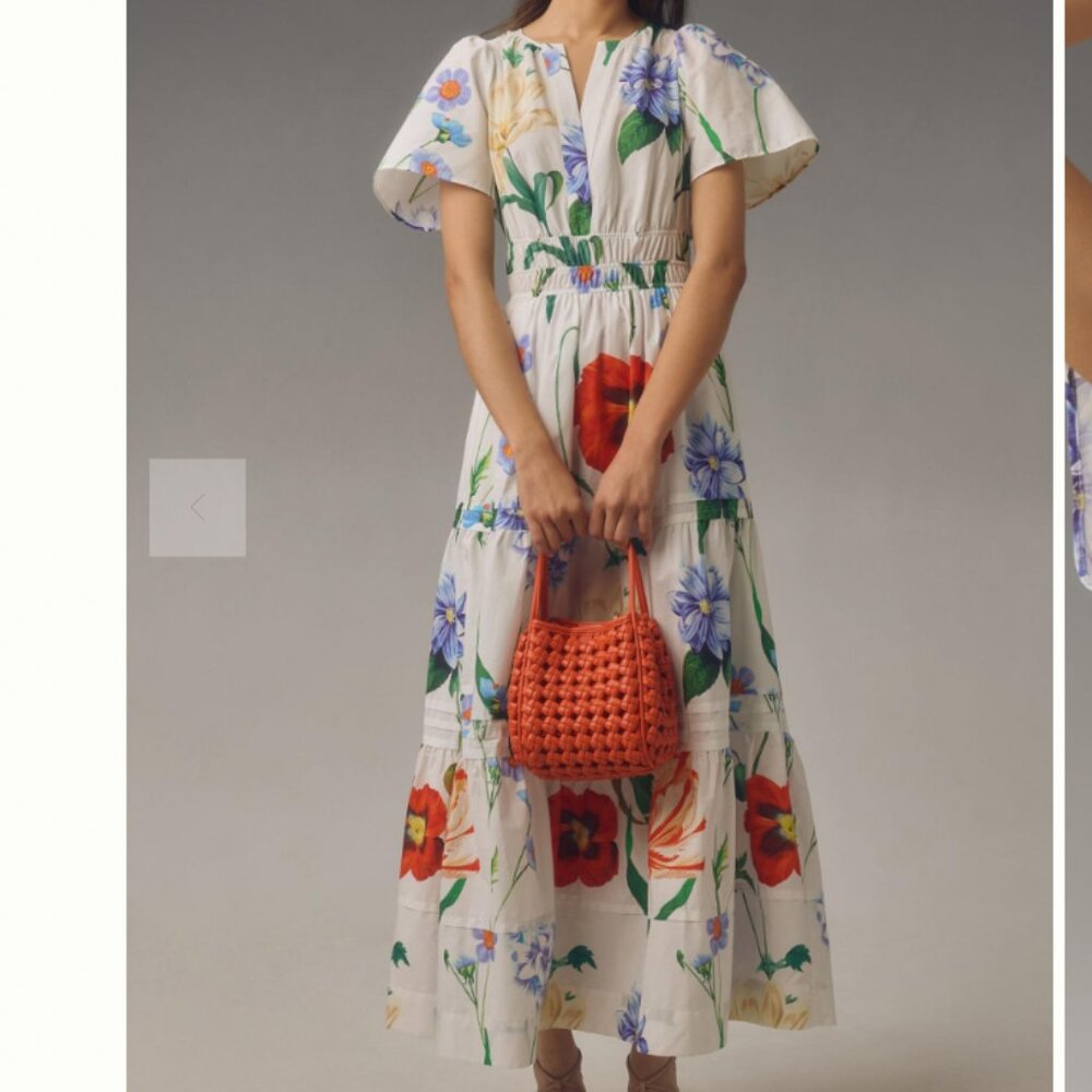 NWOT Anthropologie Somerset Maxi Dress M